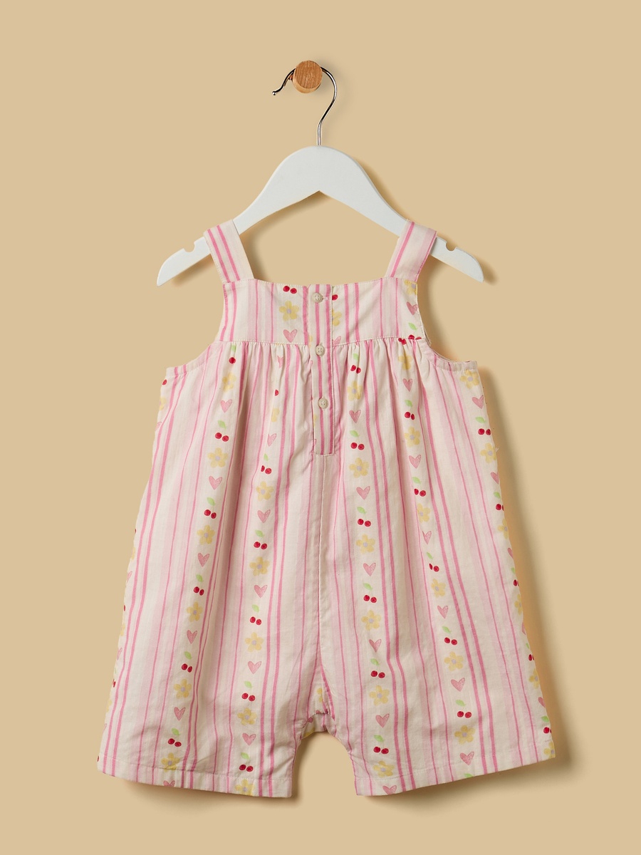 Crochet Design Romper with Cap