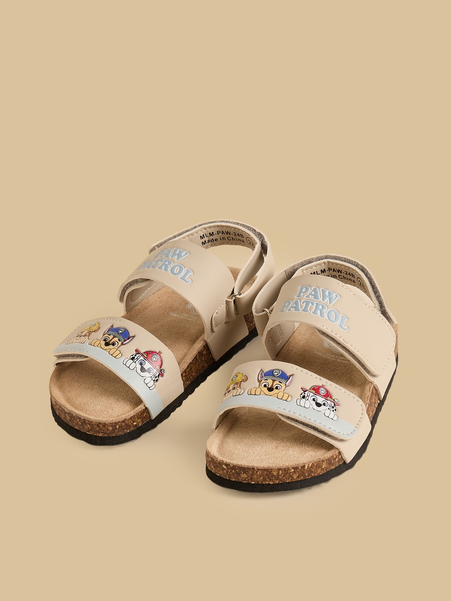 Paw Patrol Sandals with Hook and Loop Closure