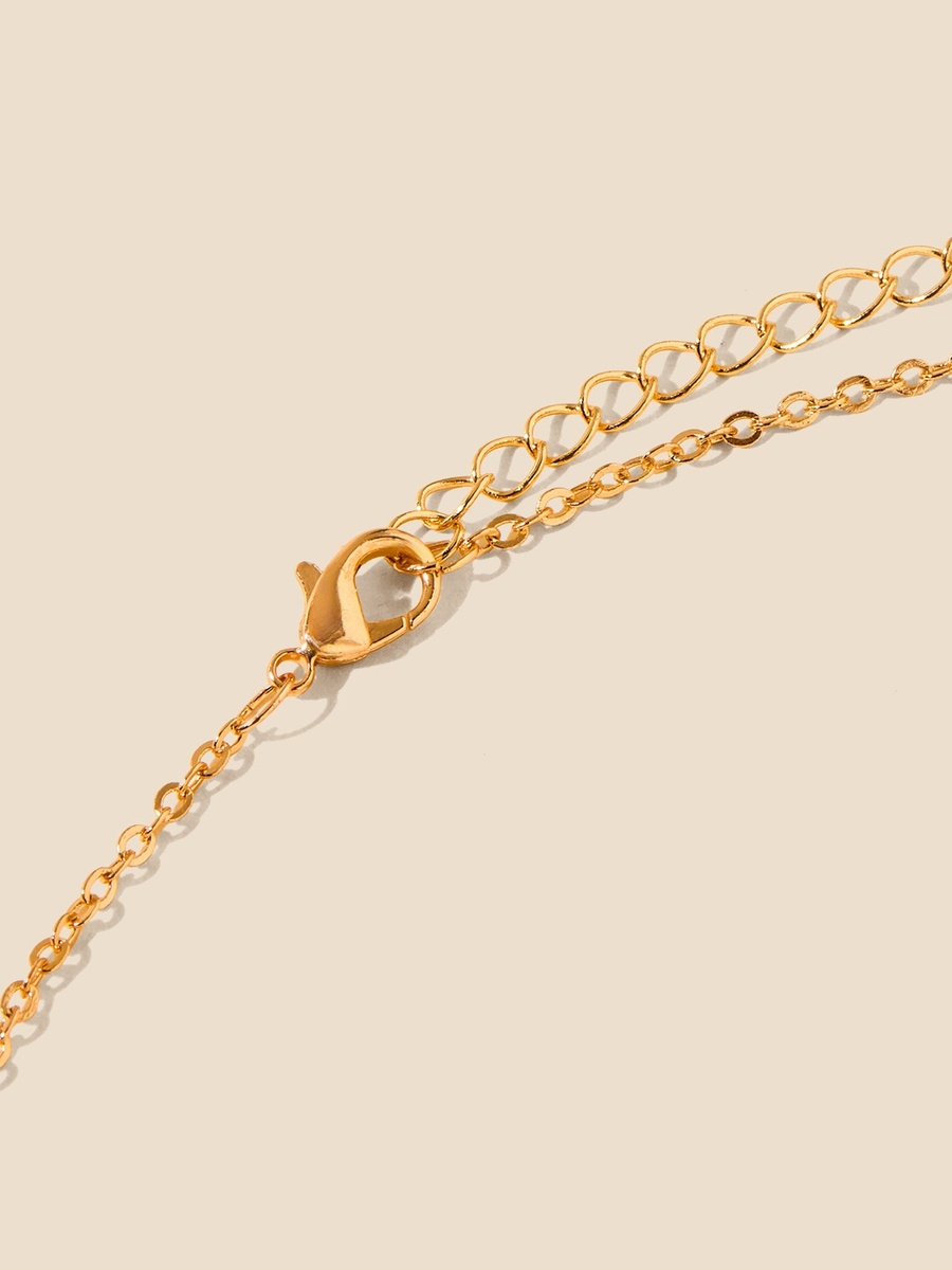 Pack of 2 - Stitch Pendant Necklace with Stud Earrings