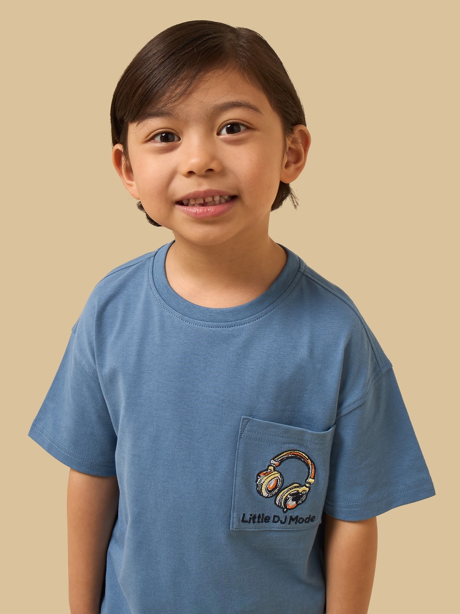 Embroidered T-Shirt and Shorts Set