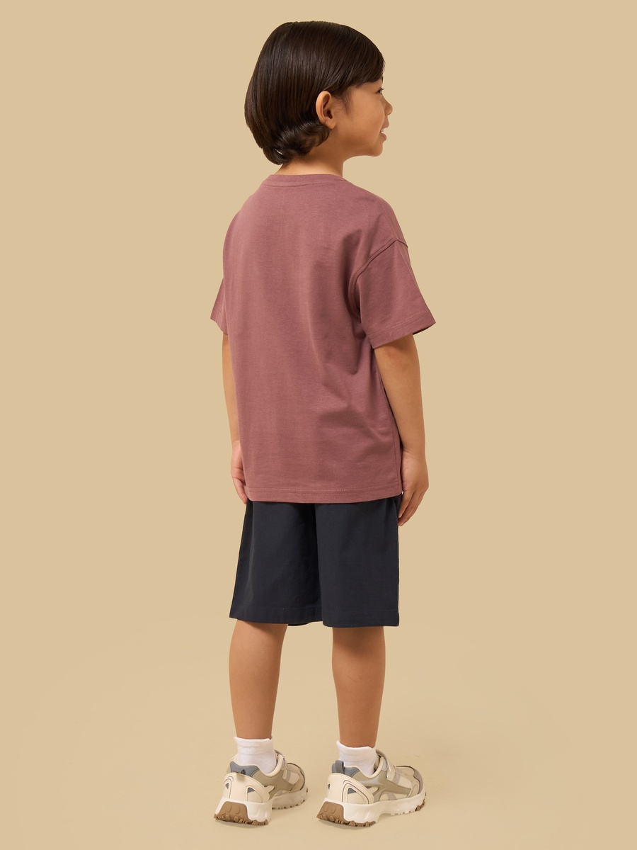Embroidered T-Shirt and Shorts Set