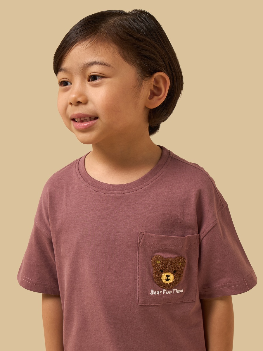 Embroidered T-Shirt and Shorts Set