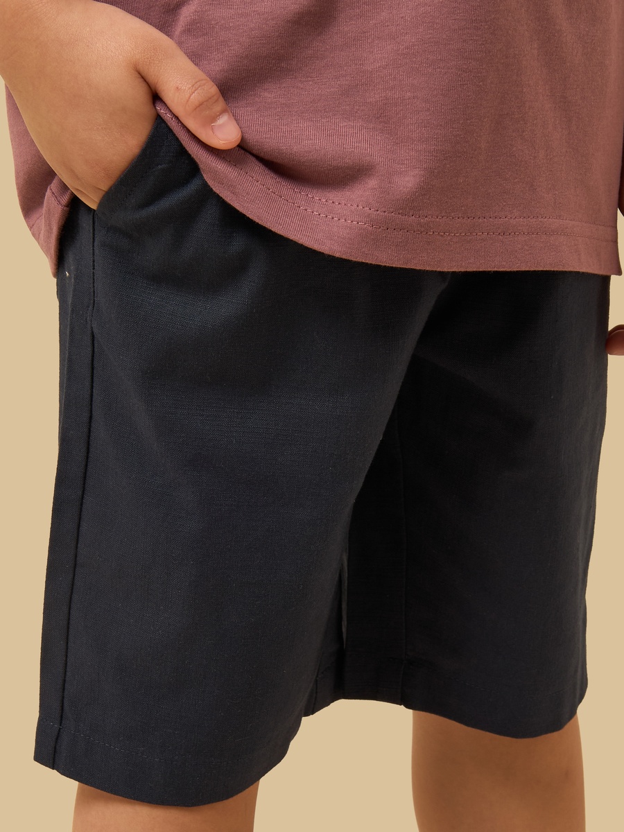 Embroidered T-Shirt and Shorts Set