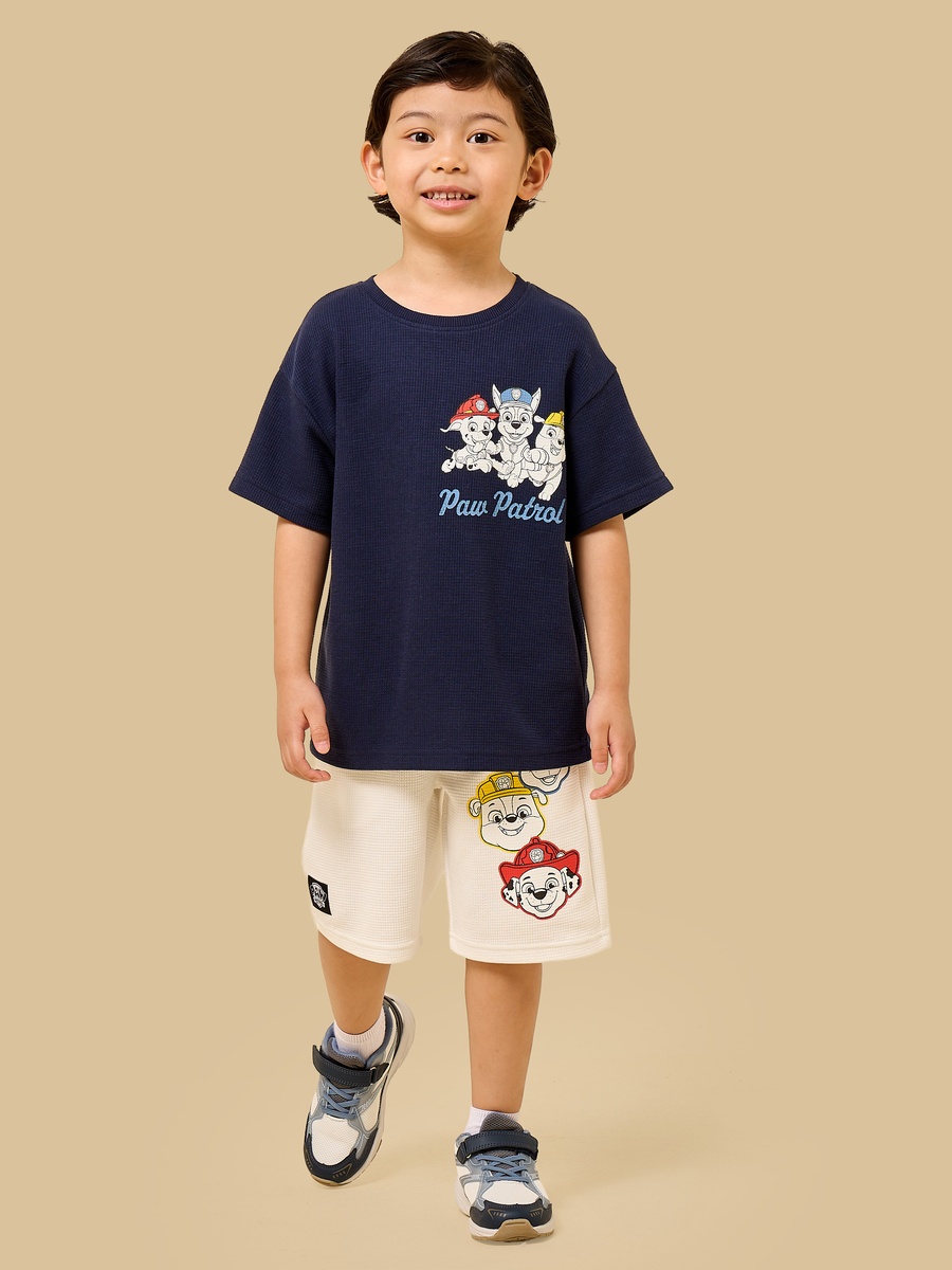 PAW Patrol Print Cotton T-Shirt and Shorts Set