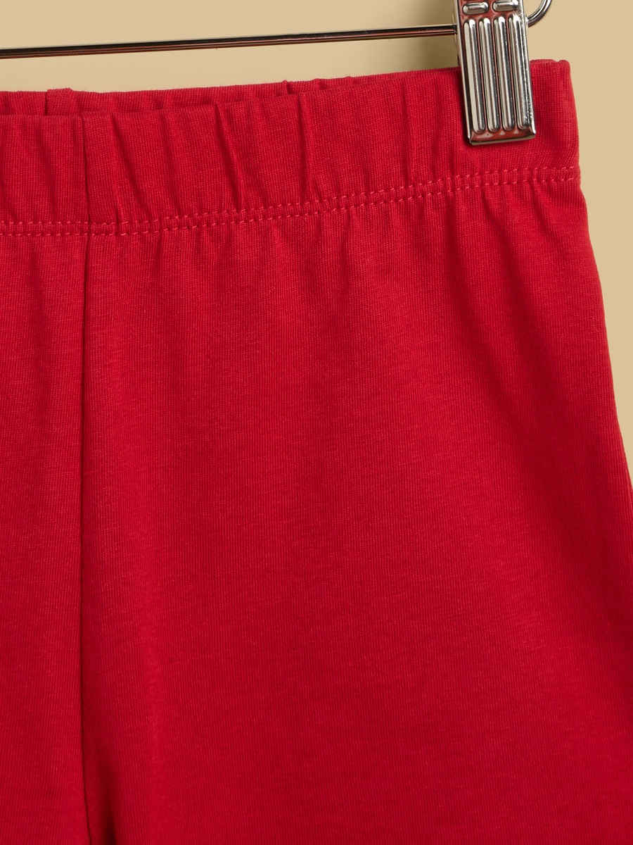 Graphic Print Cotton Shorts Set