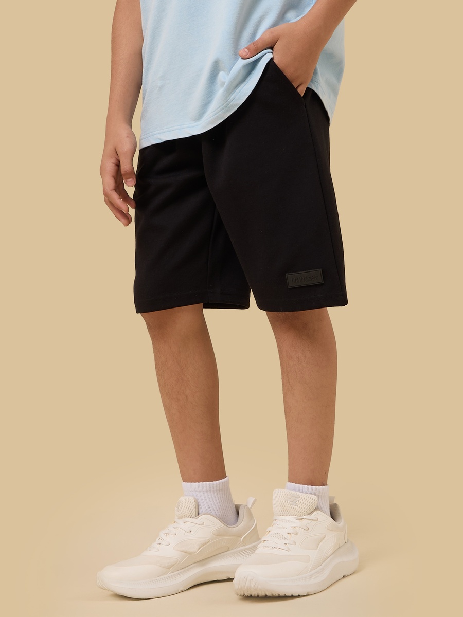 Relaxed Fit Interlock Shorts