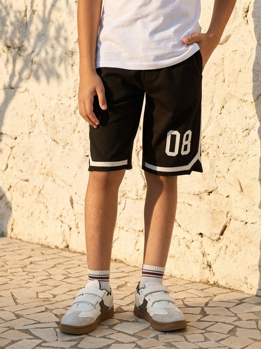 Tape Detail Shorts