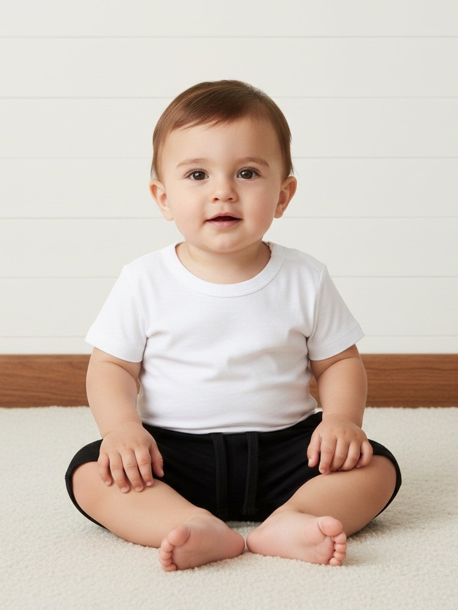 Plain Cotton Shorts