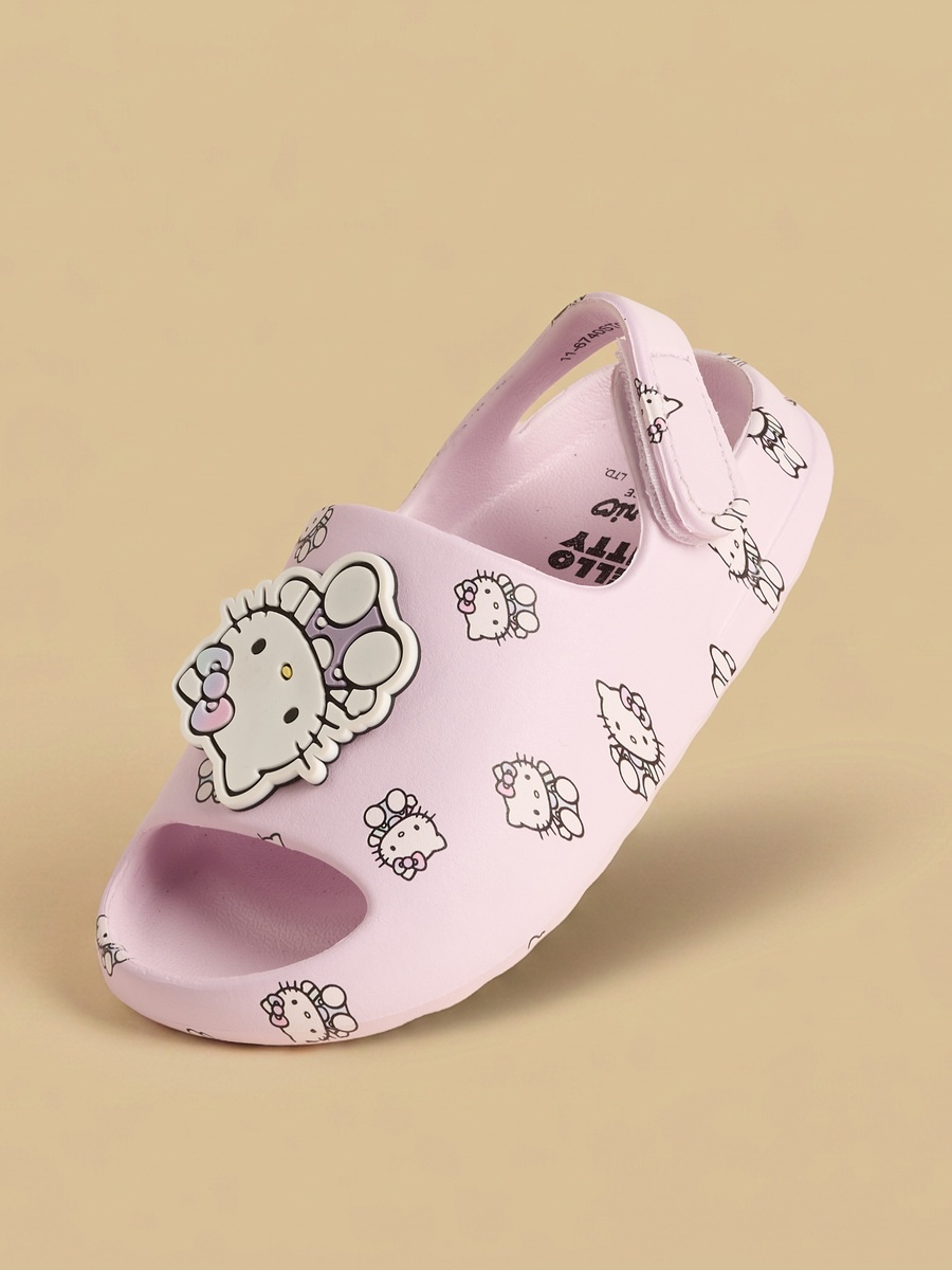 Hello Kitty Print Clogs
