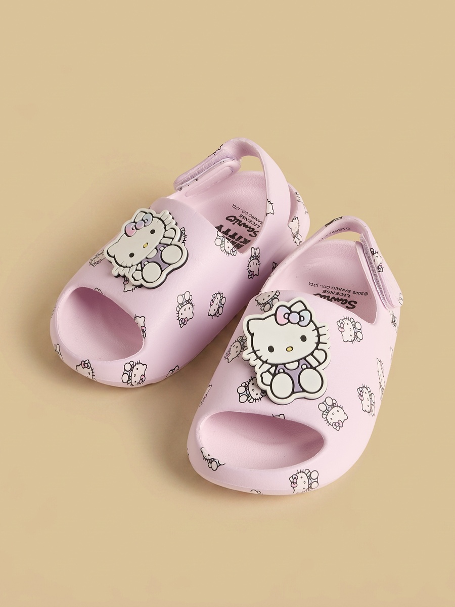 Hello Kitty Print Clogs