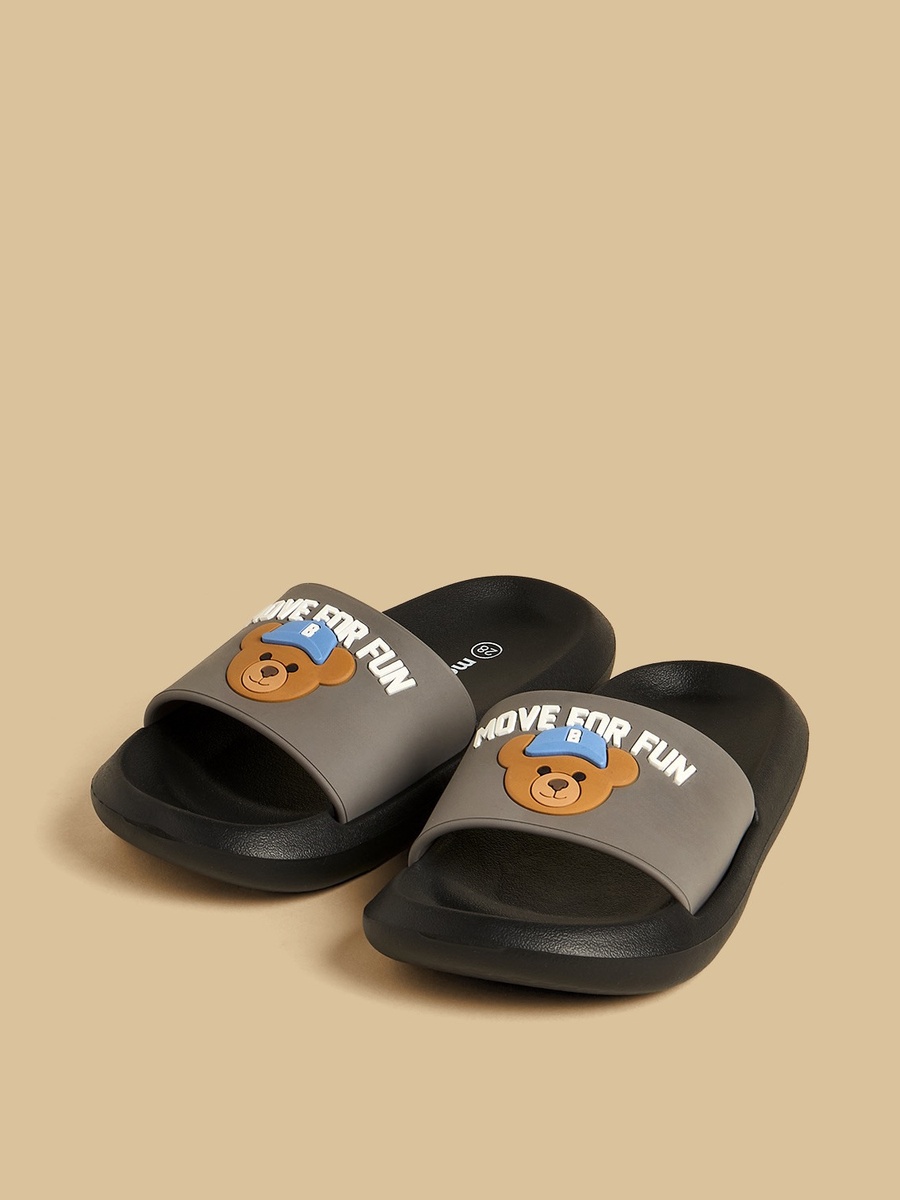 Teddy Bear Applique Slides