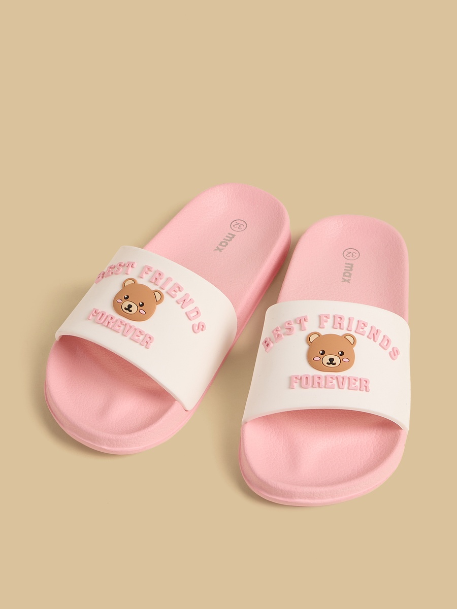 Teddy Bear Applique Slides