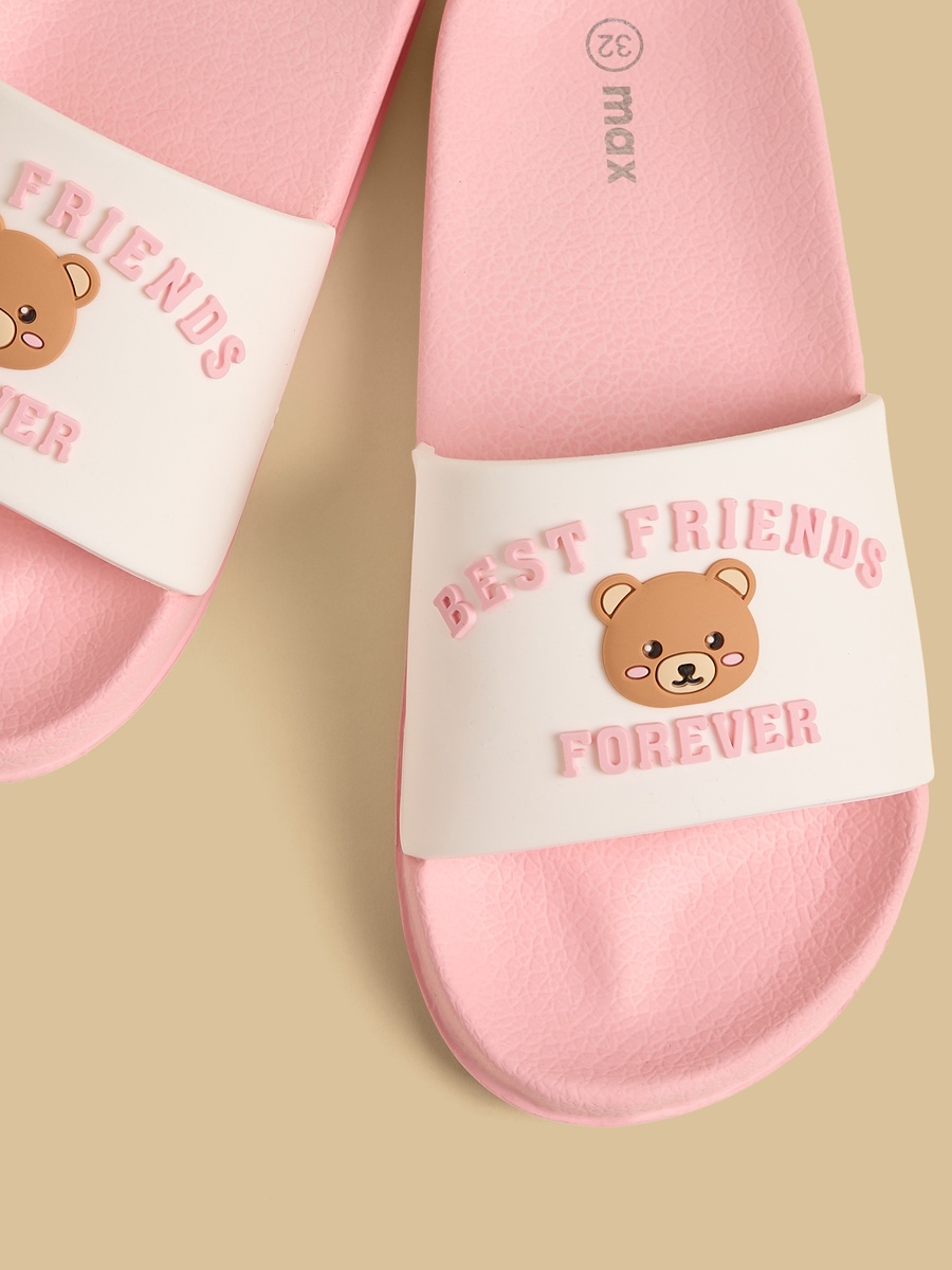 Teddy Bear Applique Slides
