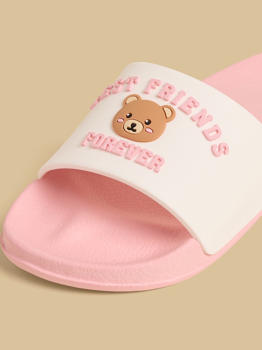 Teddy Bear Applique Slides
