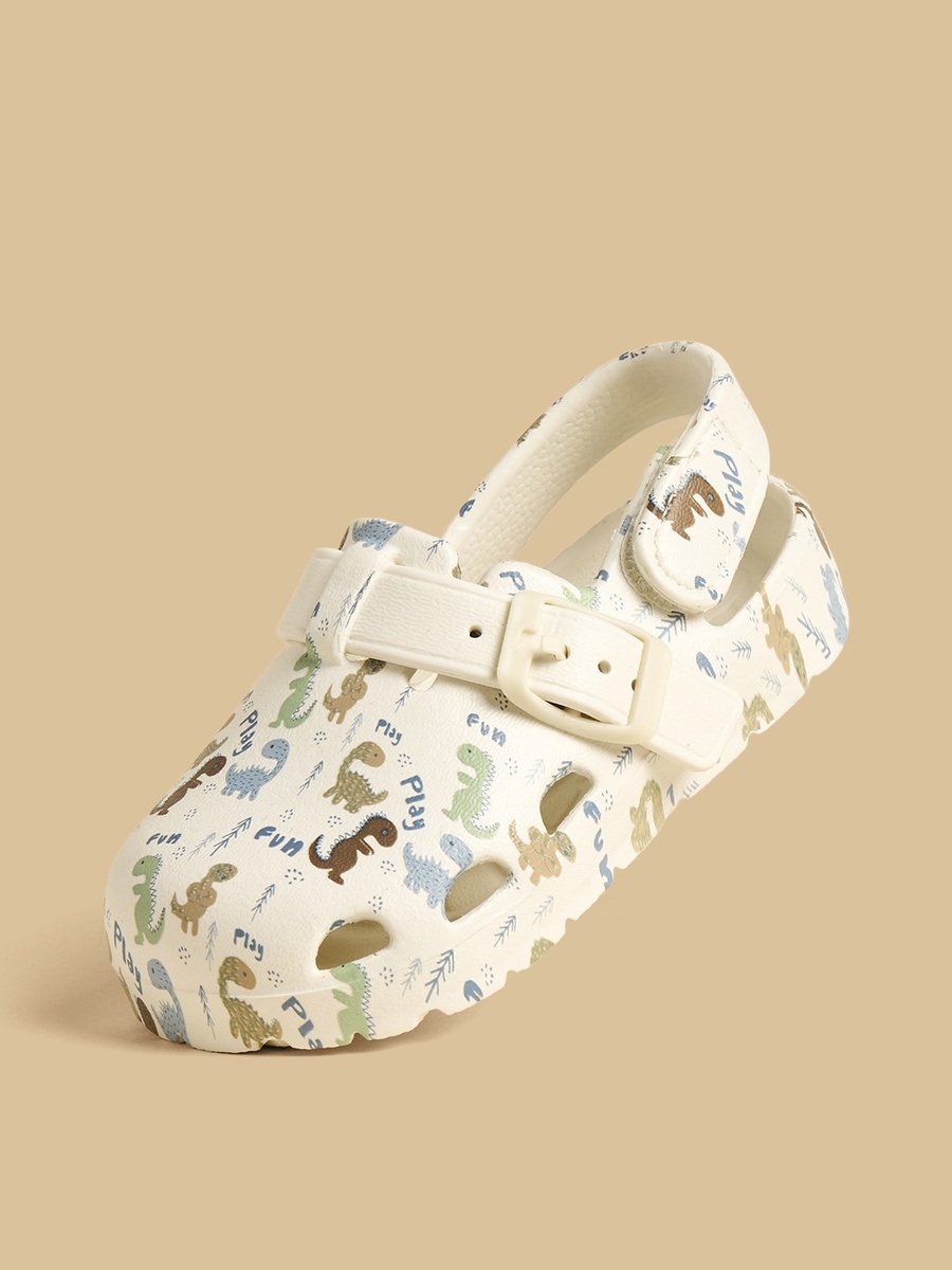 Dinosaur Print Clogs