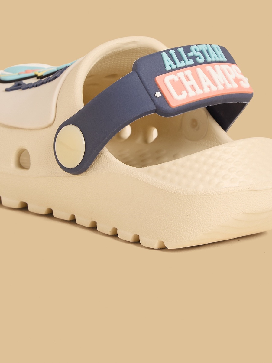 Mickey Mouse and Donald Duck Applique Clogs with Backstrap