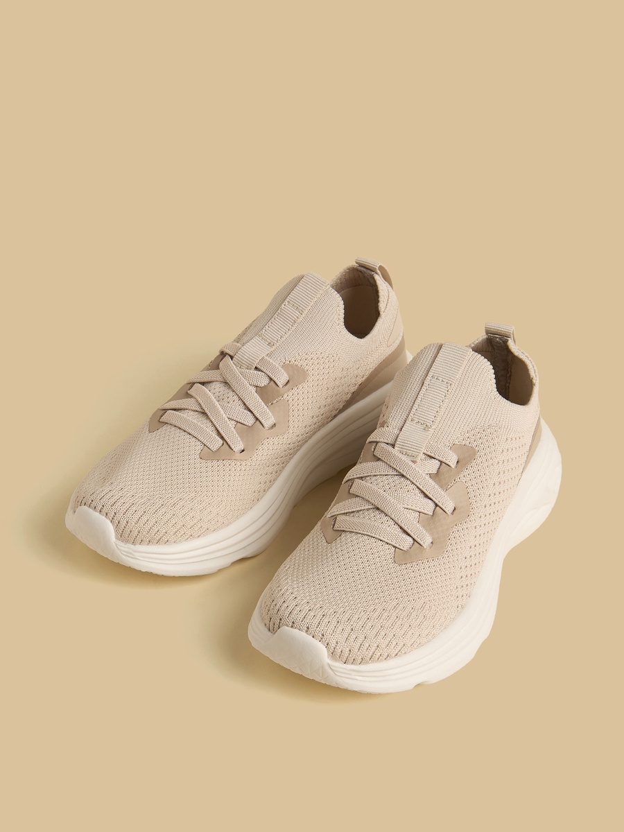 Textured Slip-On Sneakerina Shoes