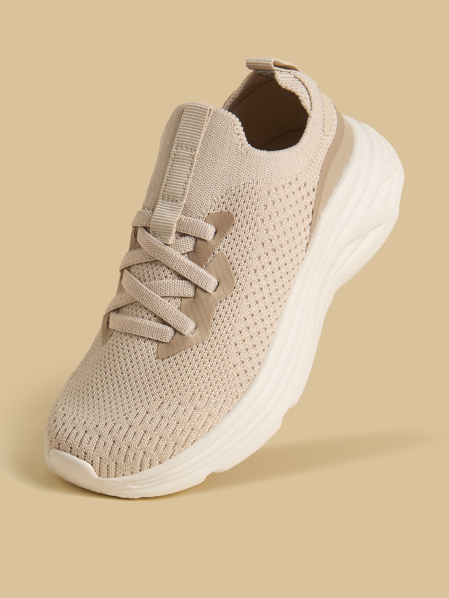 Textured Slip-On Sneakerina Shoes