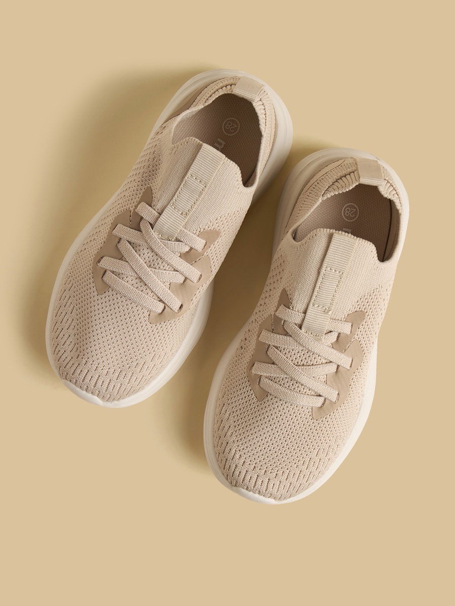 Textured Slip-On Sneakerina Shoes