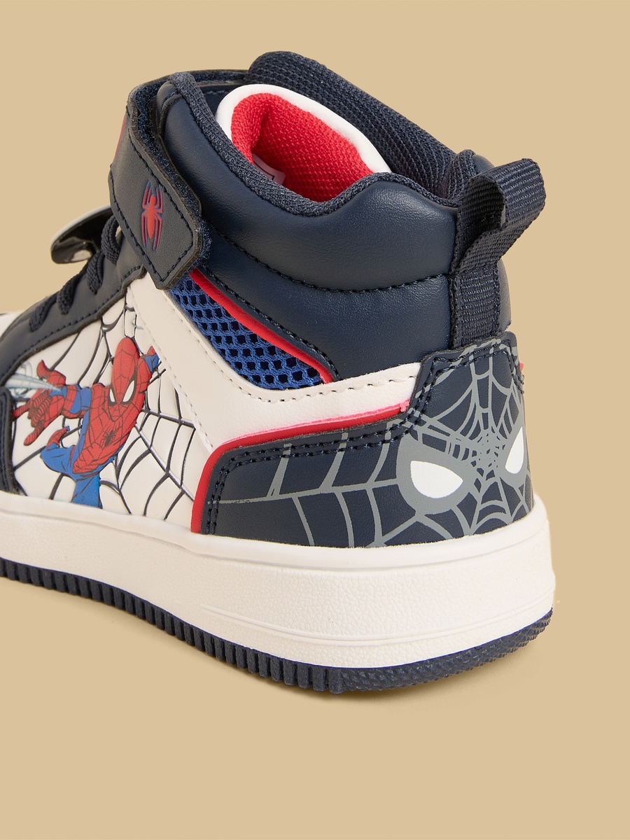 Spider-Man Applique Sneakers with Hook and Loop Closure