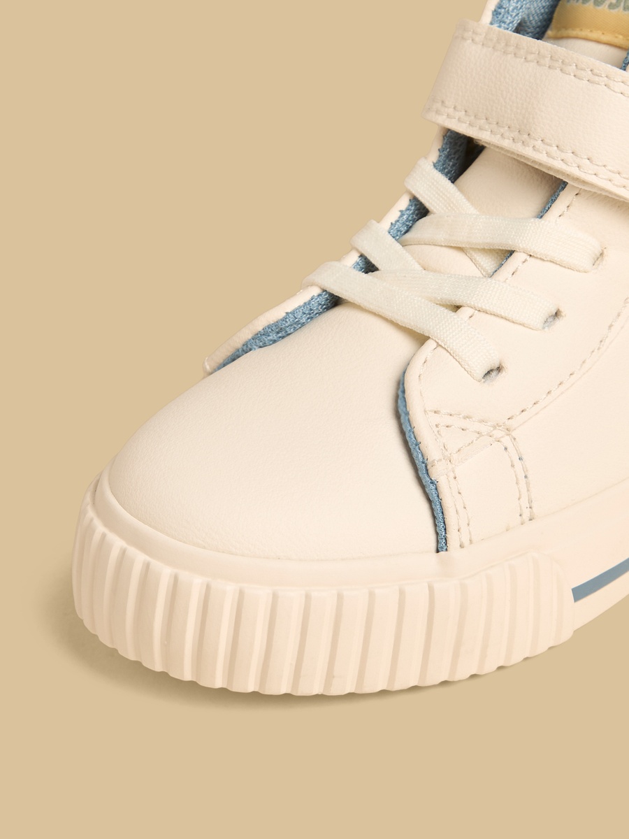 Mickey Mouse High Top Sneakers with Hook and Loop Closure
