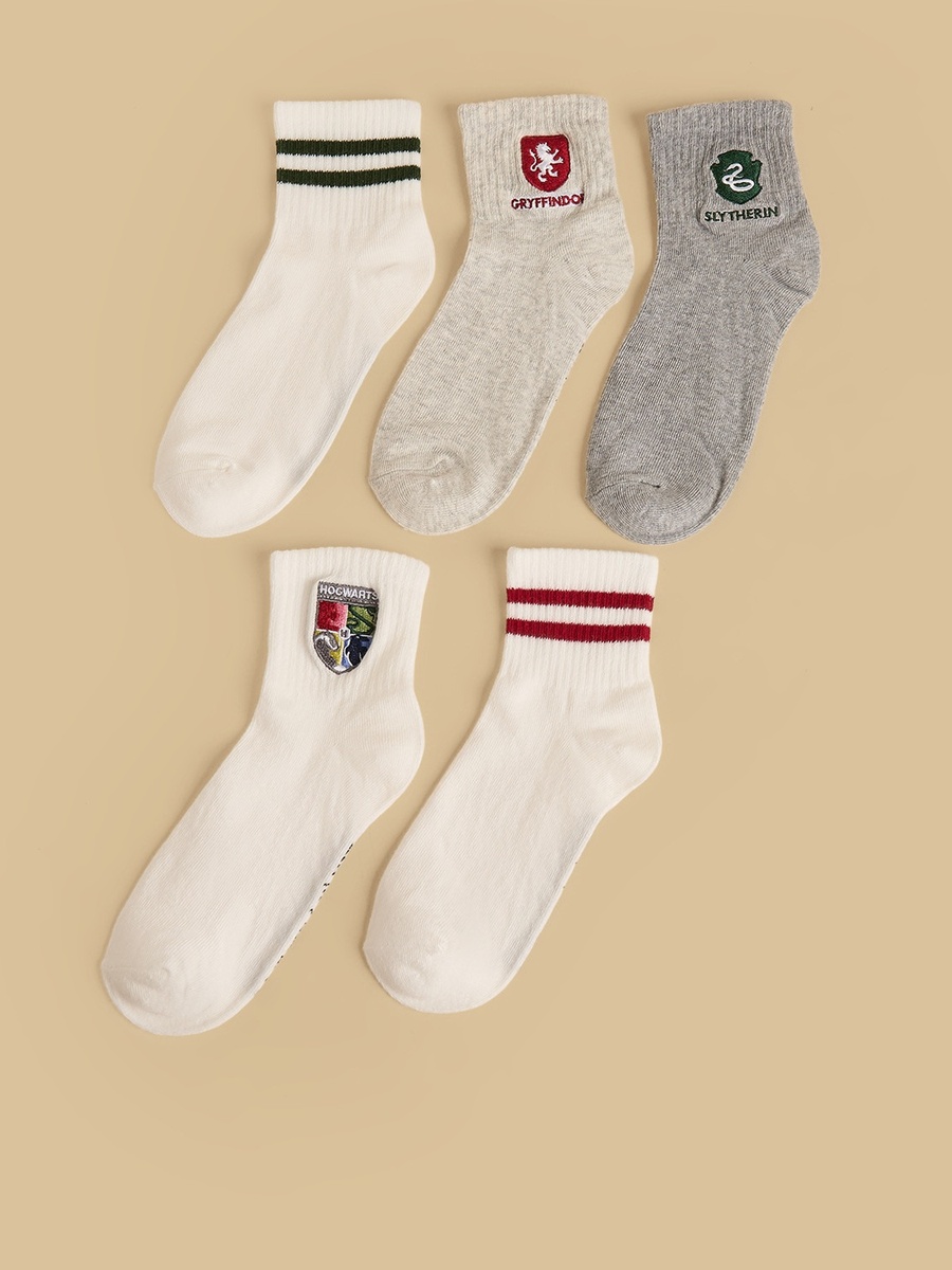 Pack of 5 - Harry Potter Ankle Length Socks