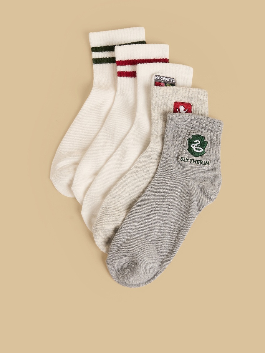 Pack of 5 - Harry Potter Ankle Length Socks