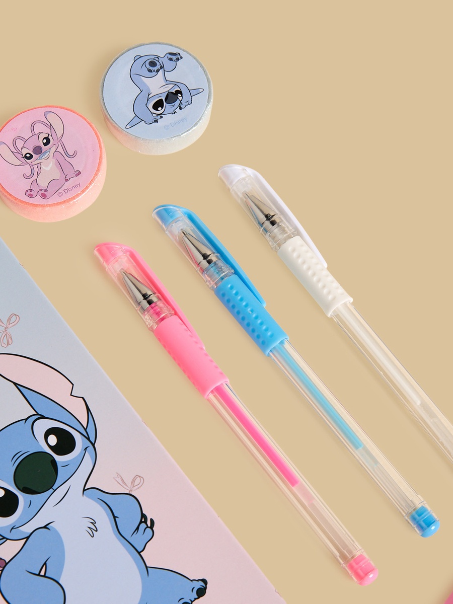 Stitch and Angel Print Stationery Set