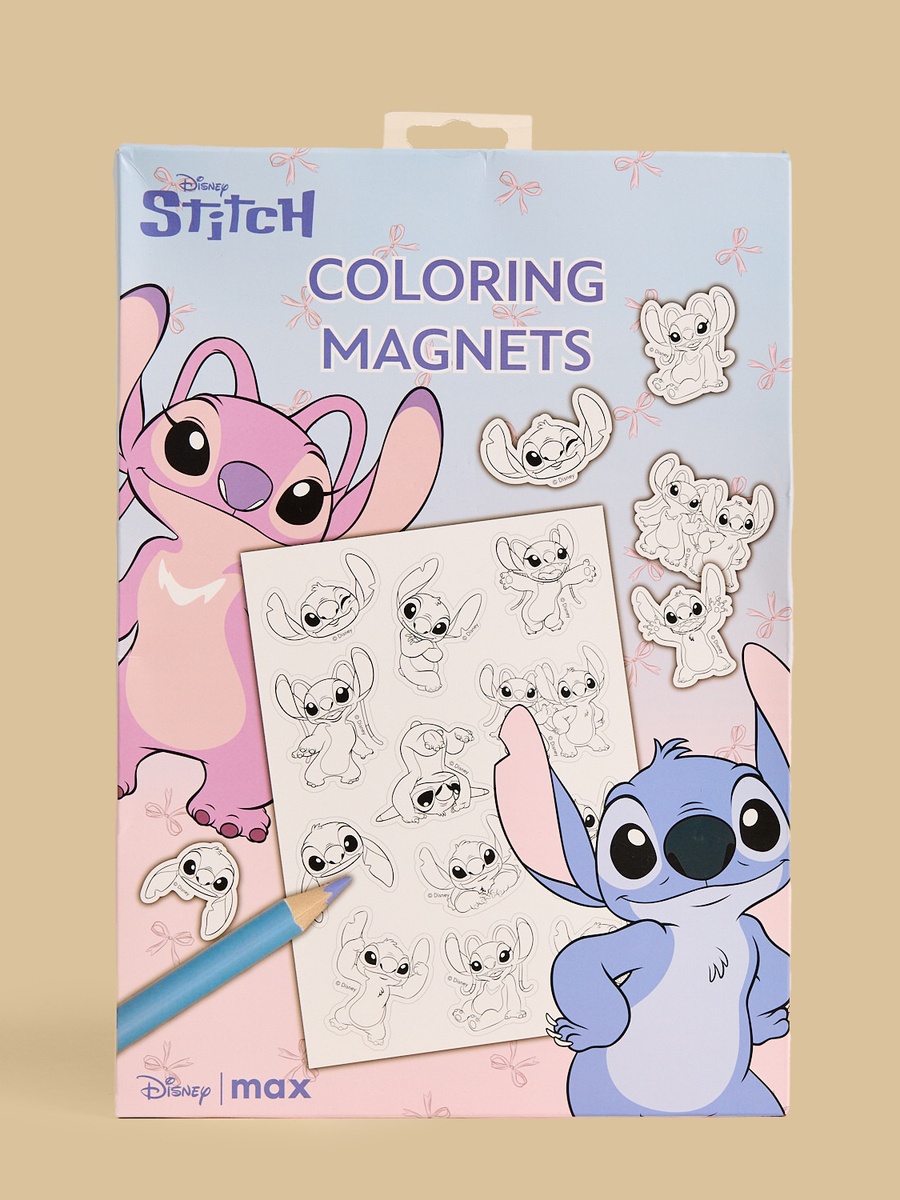 Stitch Colouring Magnet Set