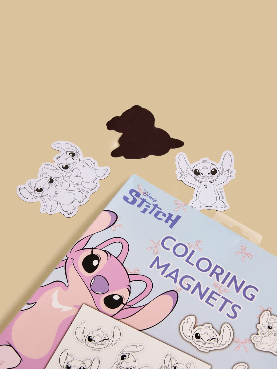 Stitch Colouring Magnet Set