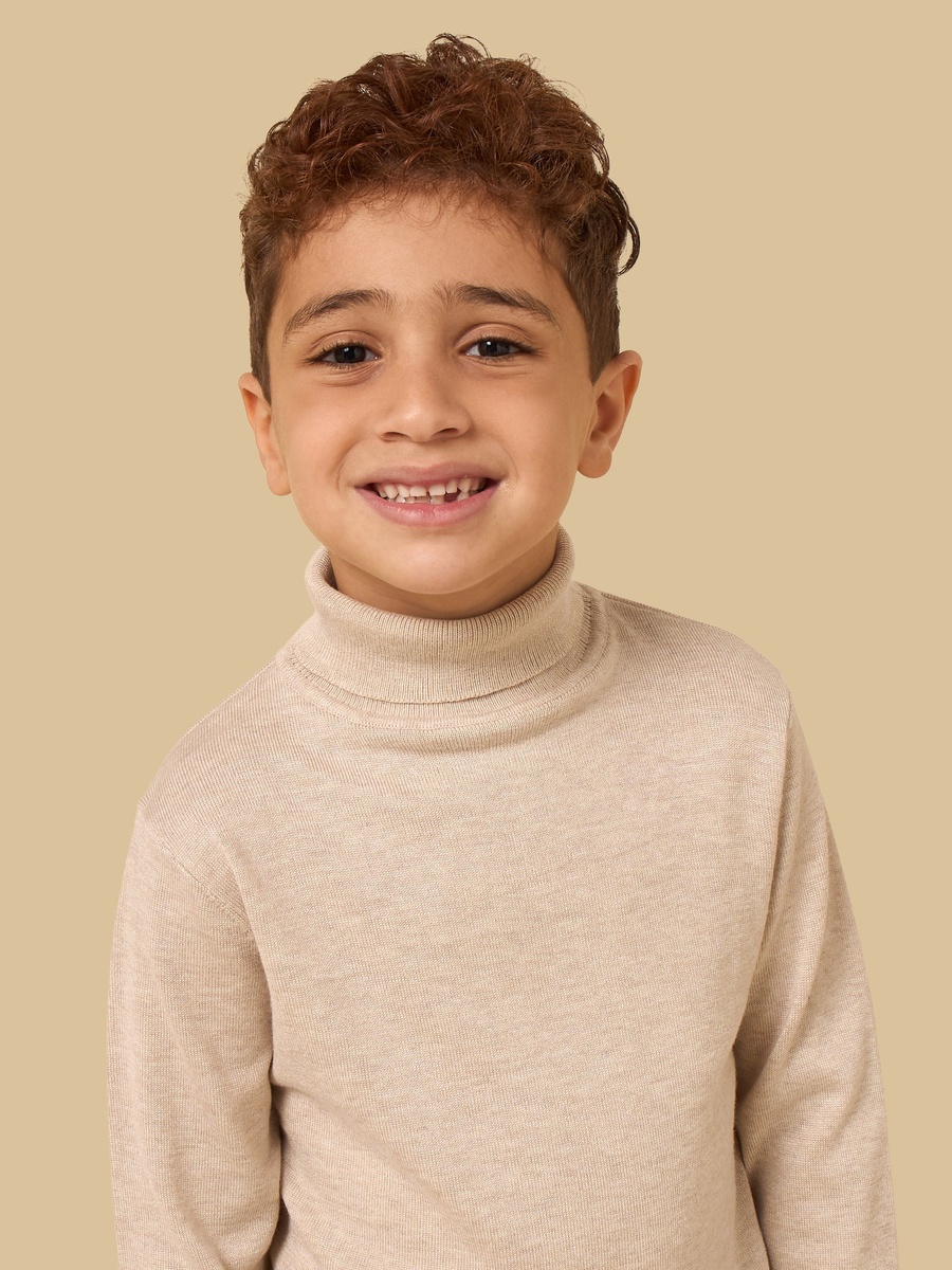كنزة بياقة عالية