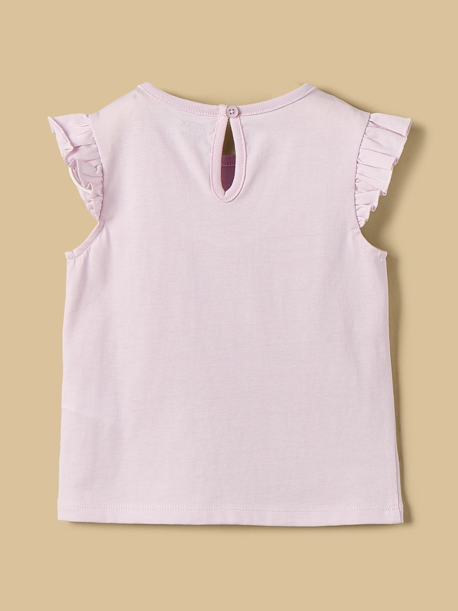 Slogan Print Sleeveless Cotton Top