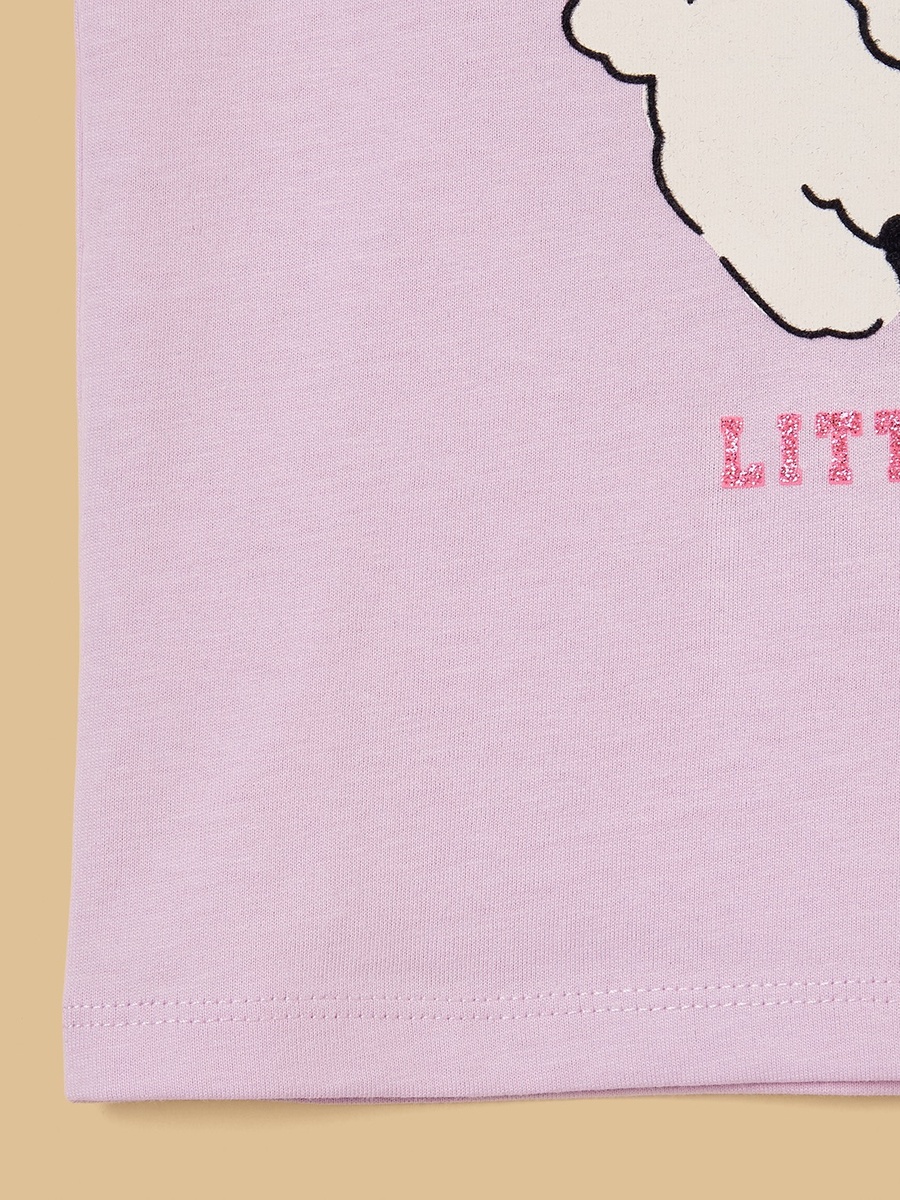 Dog Print Cotton Top