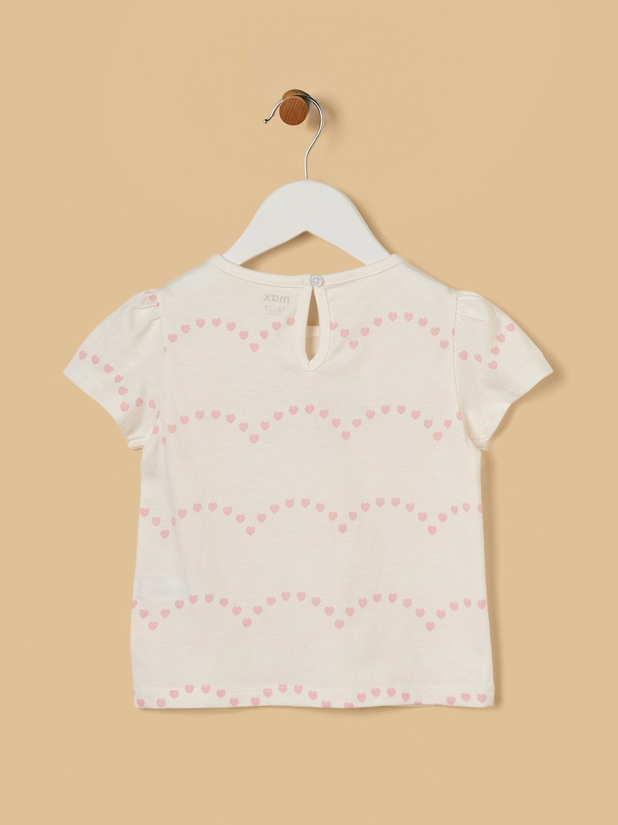 Slogan Print Cotton Top