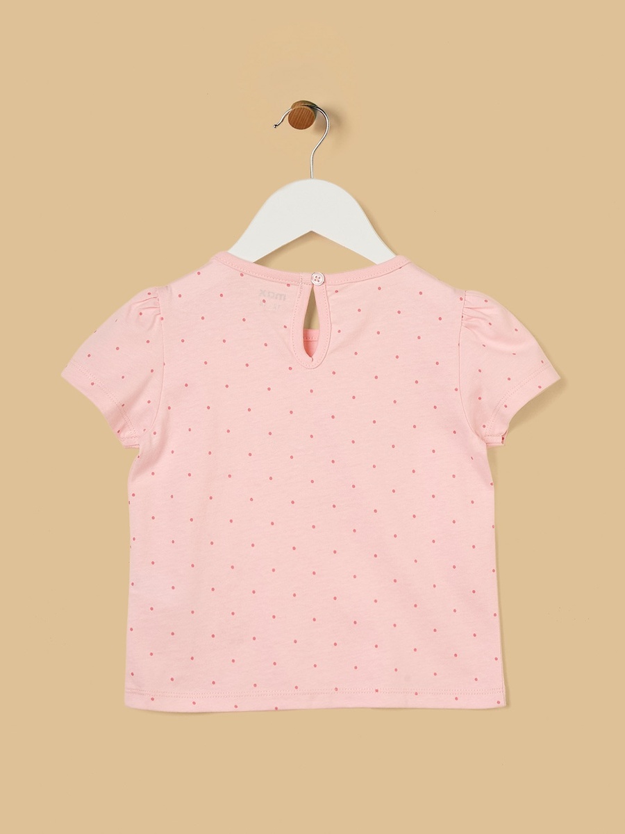 Slogan Print Cotton Top