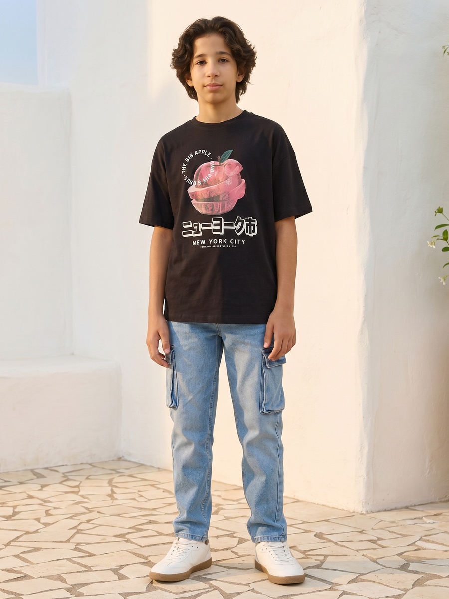 Fruit Print T-Shirt