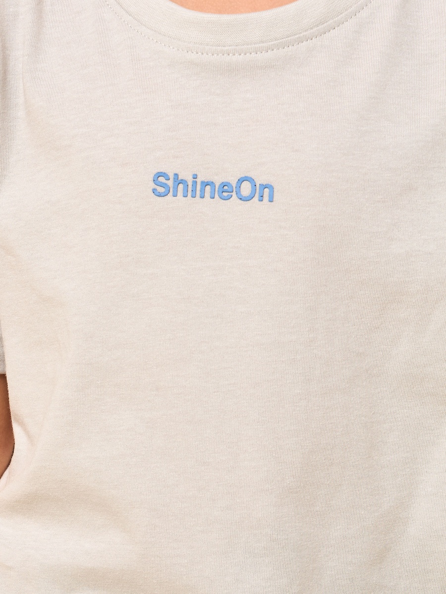 Slogan Print T-Shirt