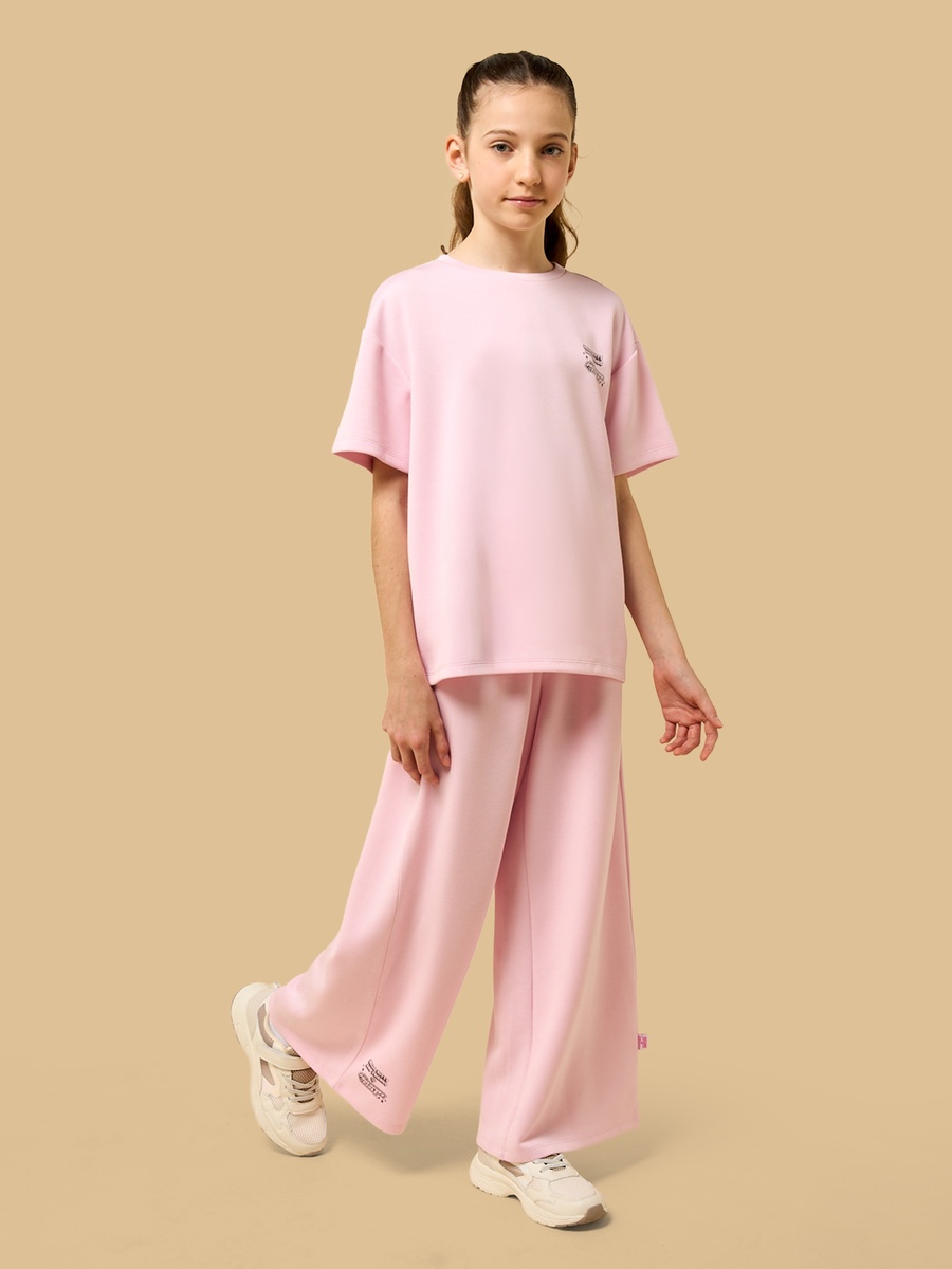 Hello Kitty and Powerpuff Girls Print Oversized T-Shirt