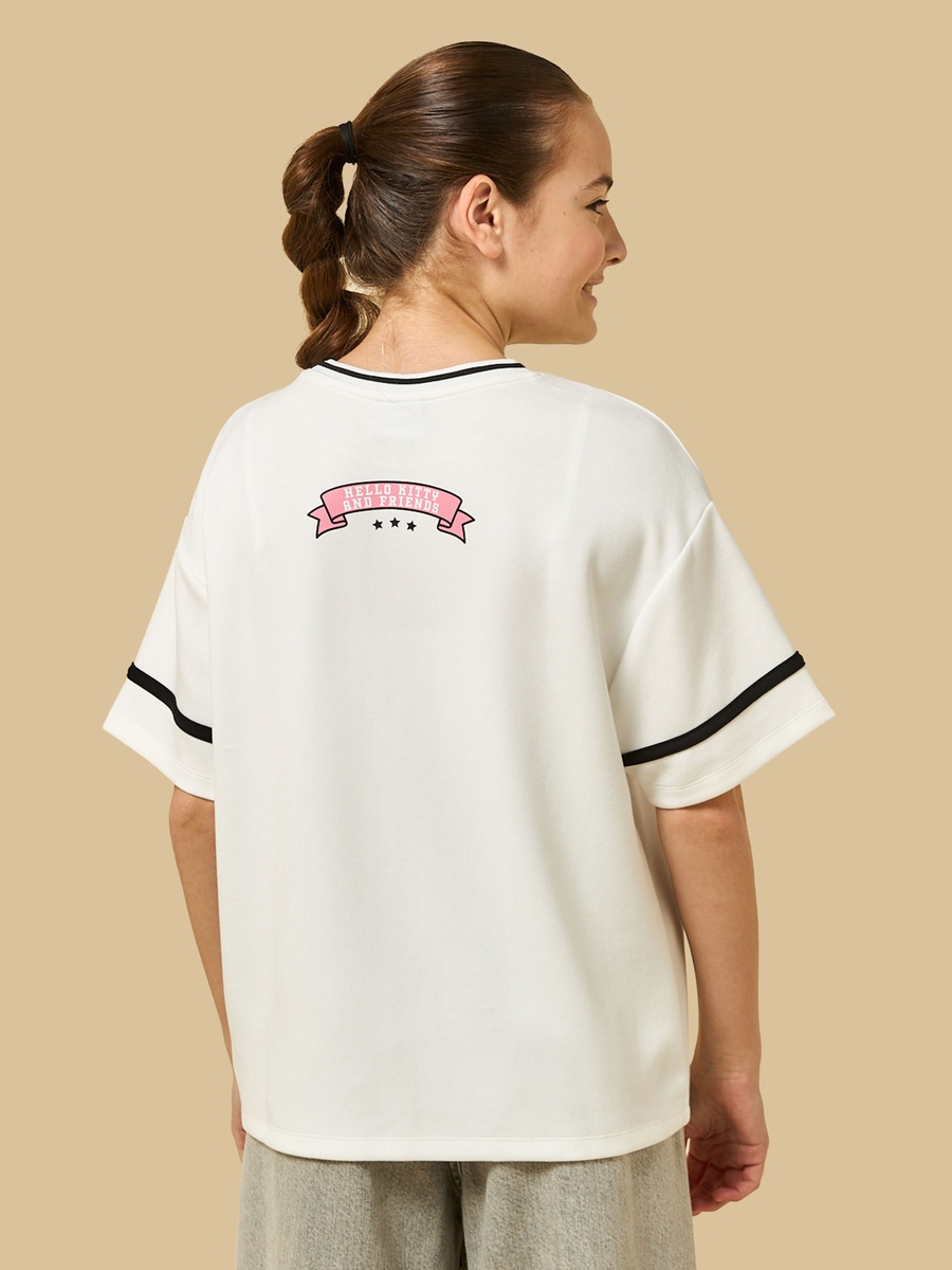 Hello Kitty and Friends Print Oversized Cotton T-Shirt