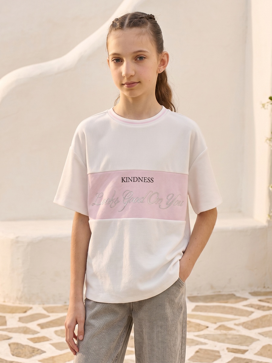 Slogan Print Oversized T-Shirt