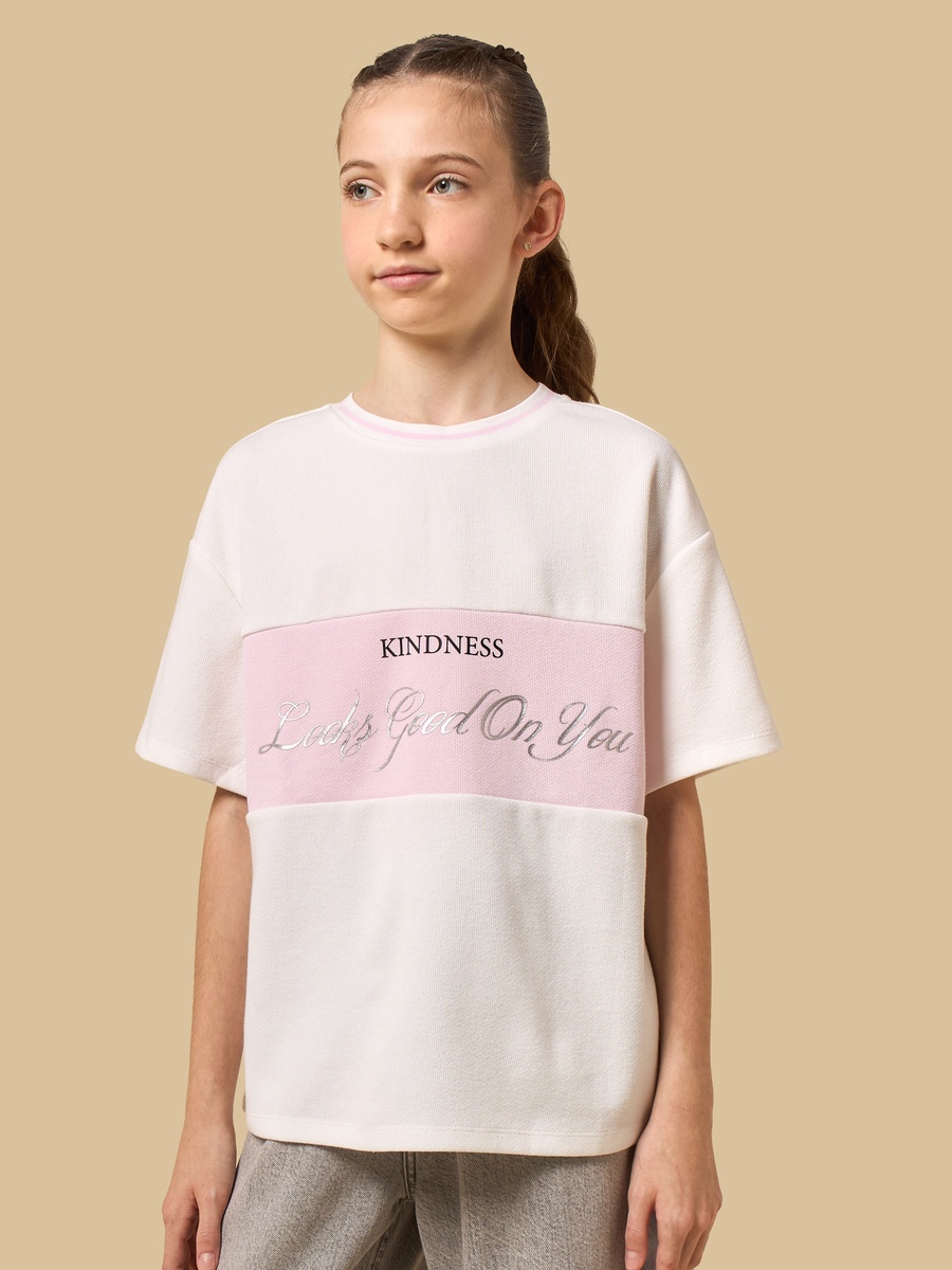 Slogan Print Oversized T-Shirt