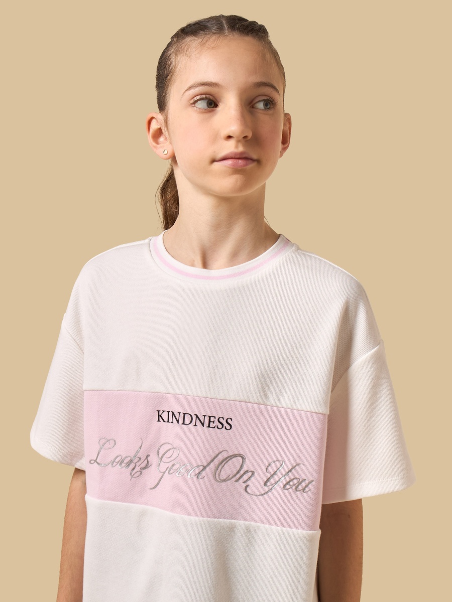 Slogan Print Oversized T-Shirt