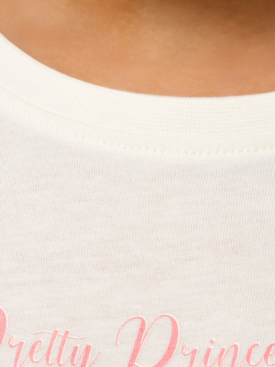 Unicorn Print Ombre Cotton T-Shirt
