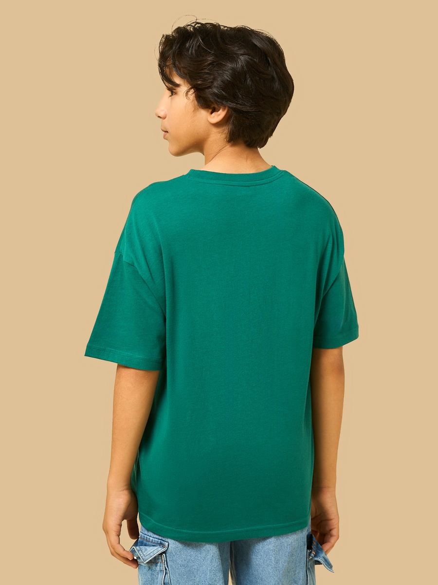 Varsity Print Cotton T-Shirt