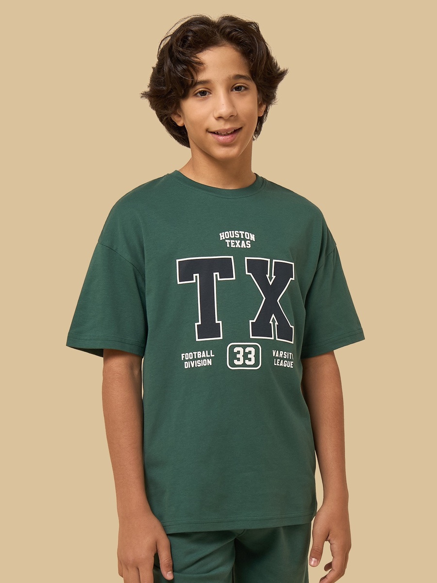 Varsity Print T-Shirt