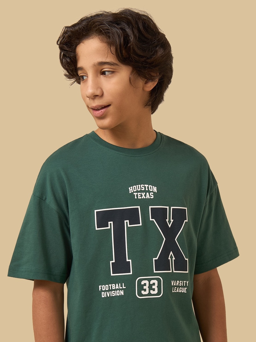 Varsity Print T-Shirt