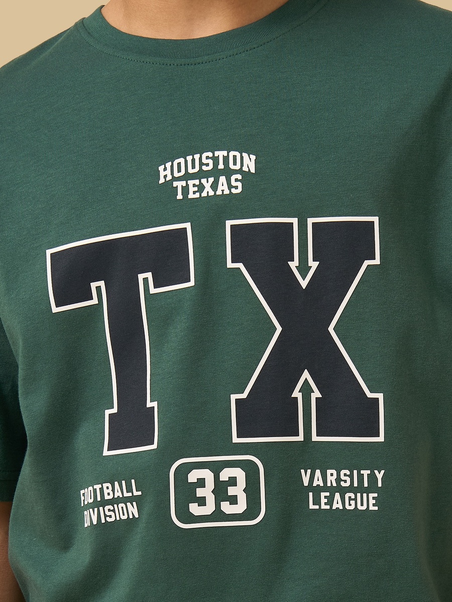 Varsity Print T-Shirt