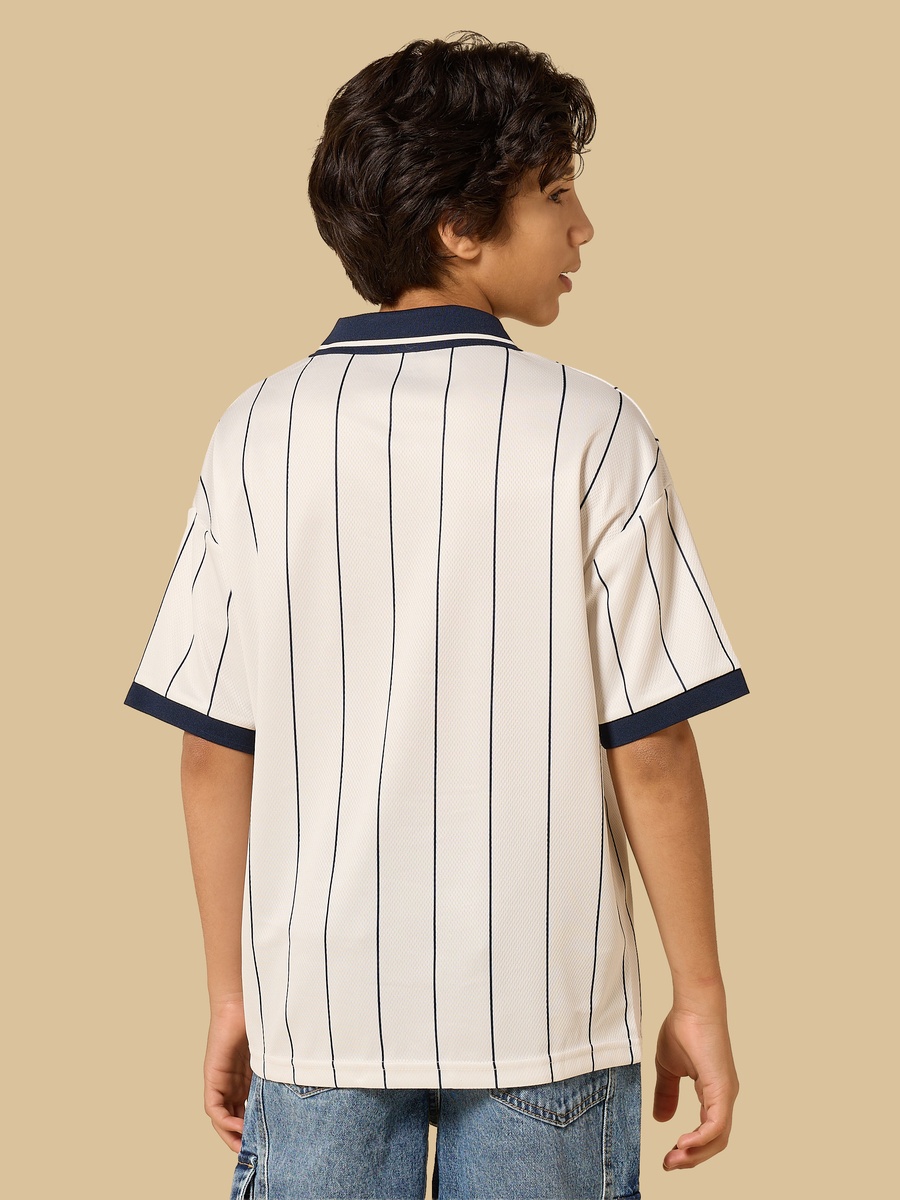 Marvel Striped Polo T-Shirt