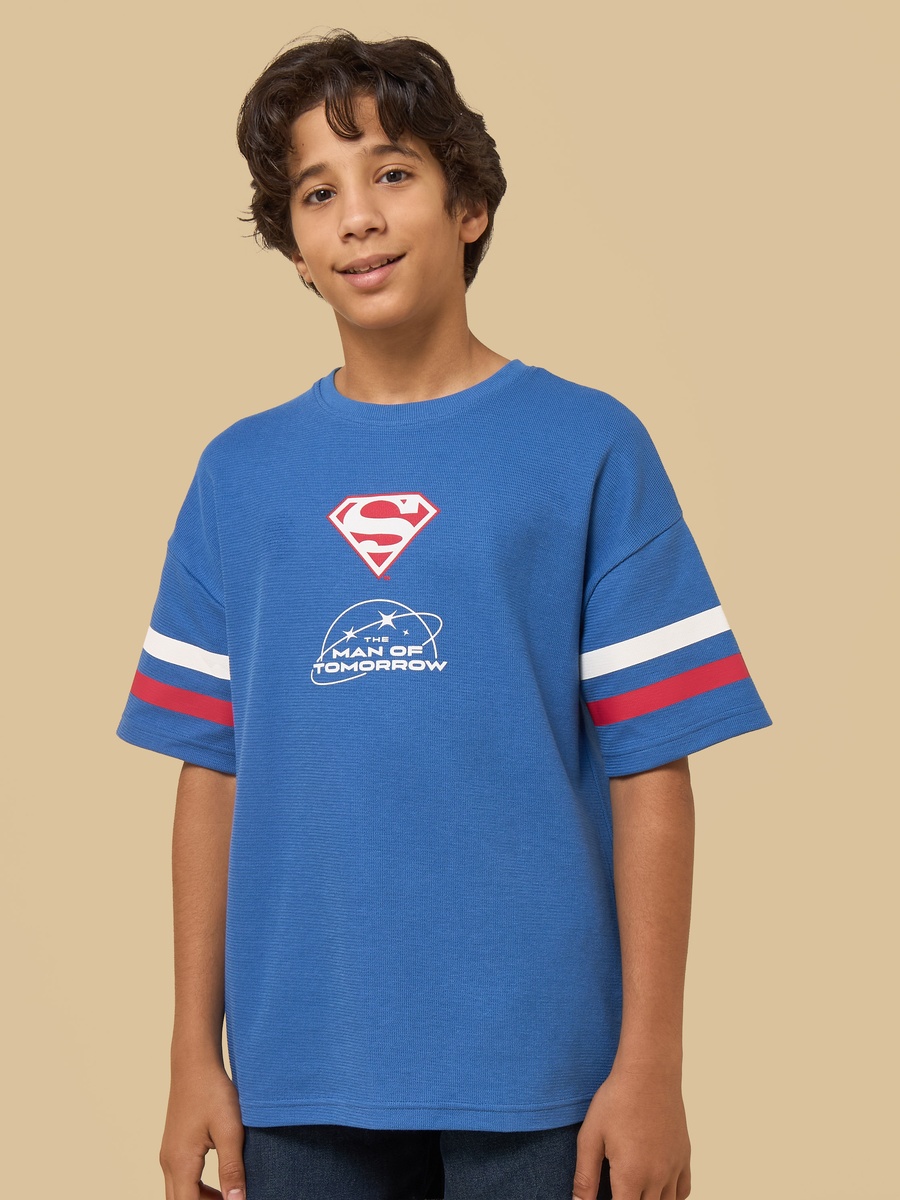 Super-Man Print T-Shirt