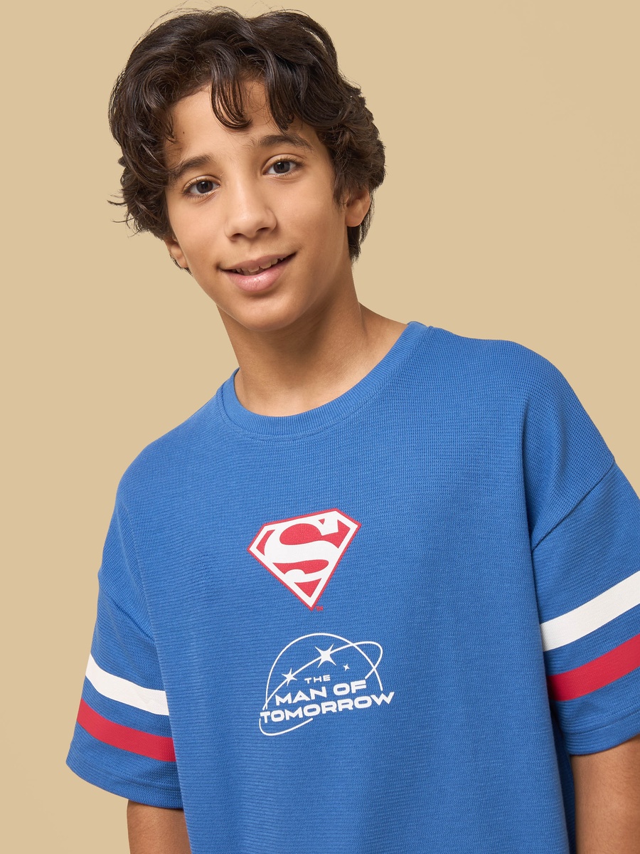 Super-Man Print T-Shirt